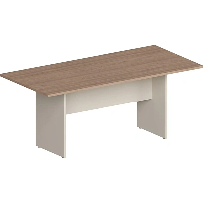 Стол д/переговор Комус Мебель Easy One 1800х850 Вяз Шв/Кшм (250470)