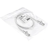 Патч-корд ExeGate UTP-RJ45-RJ45-5e-1M-LSZH-GY, 5e, 1м, серый <EX286381RUS