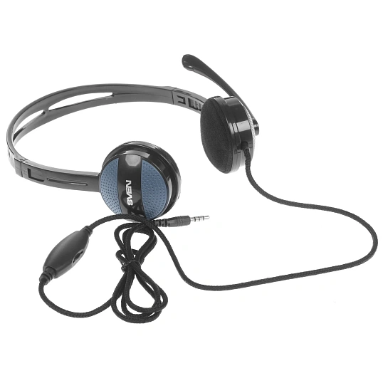 Гарнитура Sven AP-151MV 1.2м черный проводные оголовье (SV-015411)