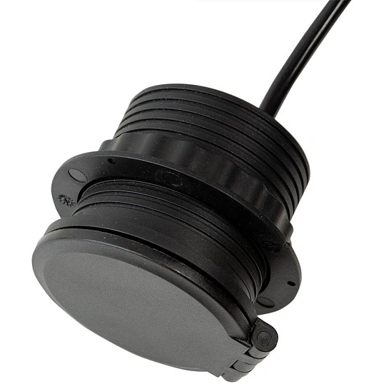Платформа POWER GROMMET G5101E-2AC1N1Q(1сил.р./USB/Type-C/каб-к/б.заряд)чер