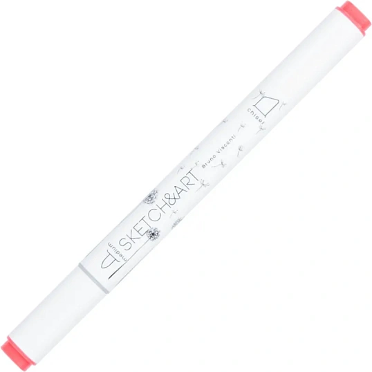 Набор маркеров ДВУС.СКЕТЧ-МАРКSKETCH&ARTБАЗОВЫЙ,12ЦВ.ПЛАС.ПЕН.,22-0076/01