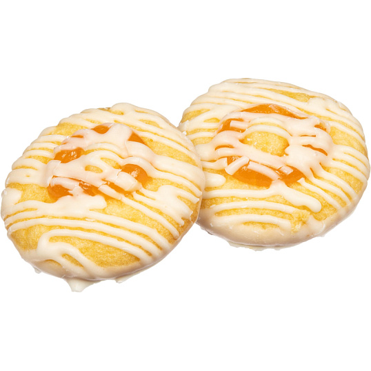 Печенье бисквитное Семейка ОЗБИ Сладяша апельс. в белой глазури TV, 400г