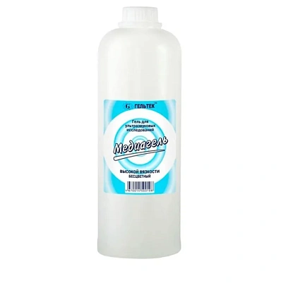 Гель для УЗИ МЕДИАГЕЛЬ 1кг/бут. высокой вязкости (б/цв.) 20 шт/уп