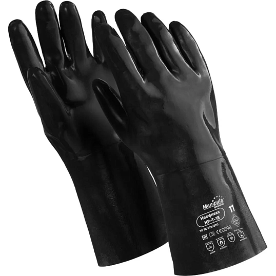 Перчатки защитные джерси+неопрен Manipula Неофлекс (NP-T-18/CG-974) р.11