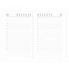 Ежедневник недатированный синий, А6,100x150, 320стр, Agenda