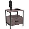 Тумба TI_прикроватная Комус Мебель Онега-13 с ящ.ун.420х350х500 яс.анк.темн