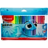 Фломастеры Maped COLOR'PEPS OCEAN,супер-смываемые,24цв/наб,845722