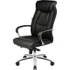 Кресло BN_Fc_Руководителя Echair-534 TL кожа черная, хром