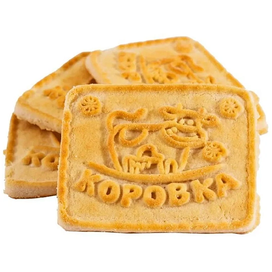 Печенье Коровка топленое молоко, 42гх18шт/уп