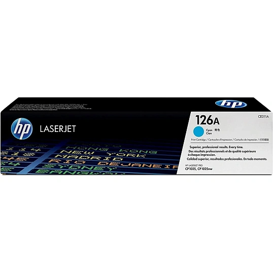 Картридж лазерный HP 126A CE311A гол. для LJ CP1025