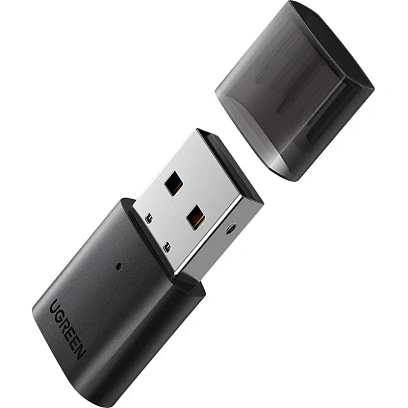 Адаптер Ugreen CM390 (80889) USB беспроводной Bluetooth 5.0 Adapter. черный
