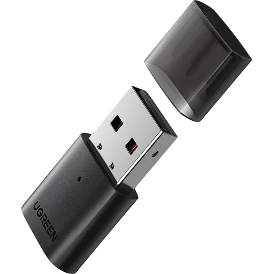 Адаптер Ugreen CM390 (80889) USB беспроводной Bluetooth 5.0 Adapter. черный