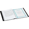 Папка файловая Комус 60 т.-синяя, с карманом для CD/визитки