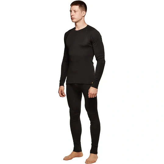 Термофутболка с дл. рукавом муж. чер. Activ-25 р-р 54