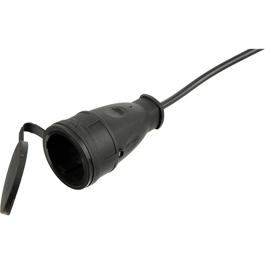 Удлинитель Topfort бублик ПВС 2х1,5 кв.мм 50м 6А 1 гнездо (б/з),с/заг, IP44