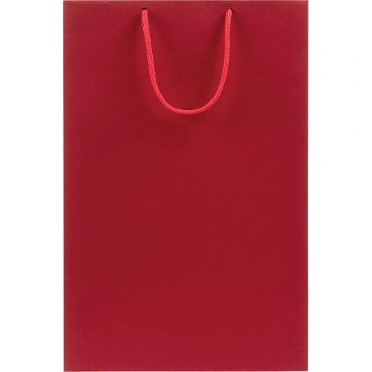 Пакет подарочный бумажный Porta, средний, красный, 23х35х10см,15837.50