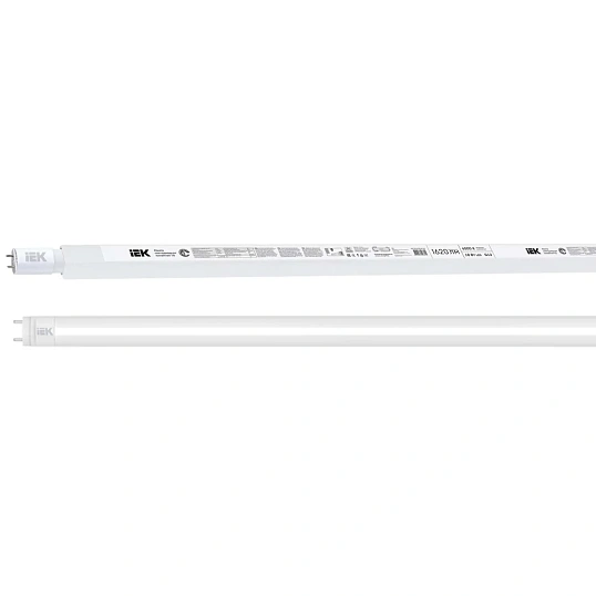 Лампа светодиодная IEK ECO T8 LLE-T8-18-230-65-G13 18Вт 230В 6500К G13