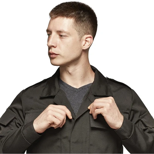 Костюм охранника ло32-КБР черный (48-50) 170-176