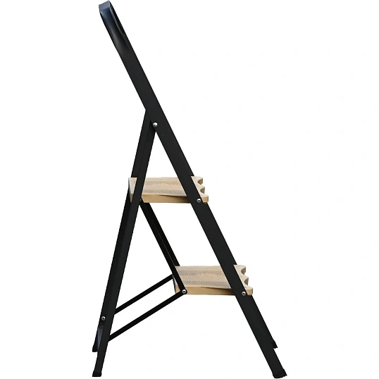 Стремянка MK802P стальная 2 ступени Алюмет односторонняя, ALUMET