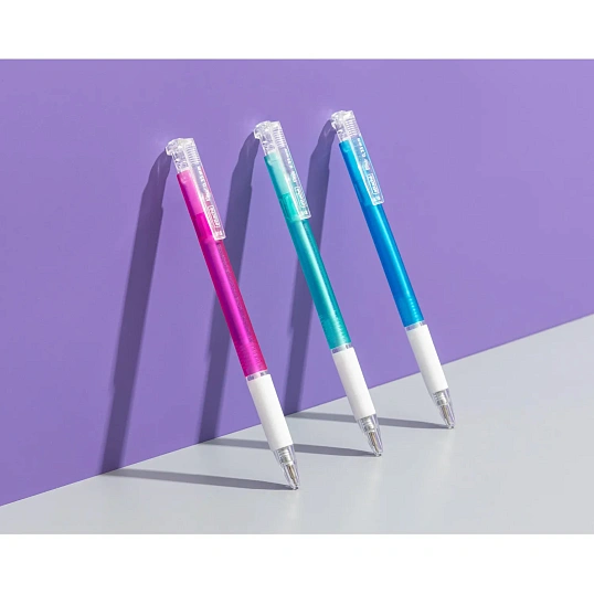 Ручка шариковая автомат. Attache Elixir,с манж,0,35мм,синяя,ассорти