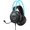 Гарнитура A4Tech Fstyler (FH200U BLUE) серый/синий 2м накладные USB