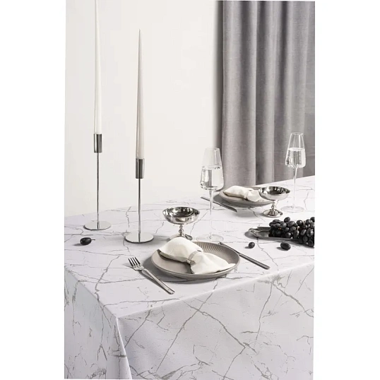 Скатерть ПВХ на тканевой основе Dekorelle Láura 036-1, разм. 110х140 см