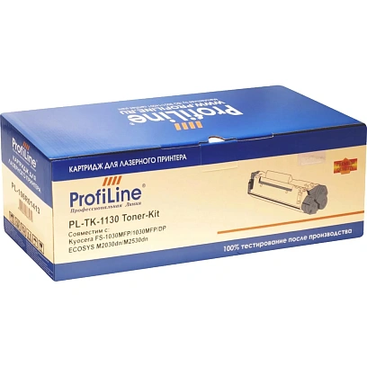 Картридж лазерный Profiline TK-1130 чер.для Kyocera FS-1030/113