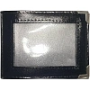 Обложка для удостоверения натур кож Шик,черн, с металл.люверсом