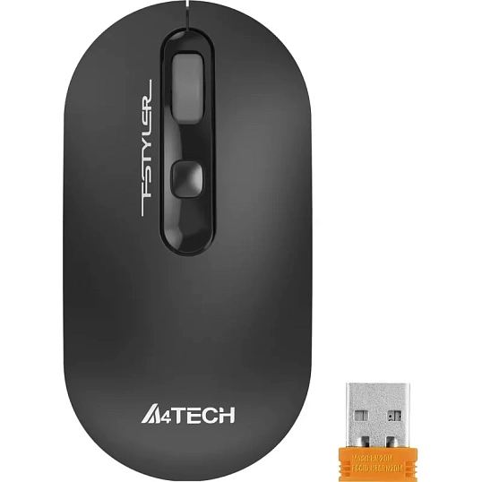 Мышь компьютерная A4Tech Fstyler FG20 серый оптическая (2000dpi) WLS (4but)
