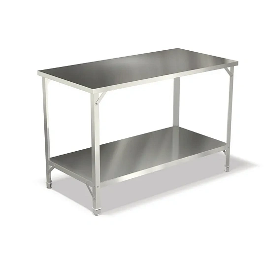 Стол производственный ТТ_СПСО-1206ц полк.спл(430)/ДСП,кар.оц.ст1200x600x850