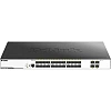 Коммутатор D-Link DGS-3000-28XS/B1A 24х1000Base-X SFP, 4х10GBase-X SFP