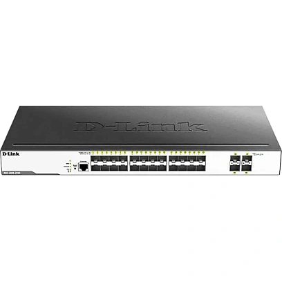 Коммутатор D-Link DGS-3000-28XS/B1A 24х1000Base-X SFP, 4х10GBase-X SFP