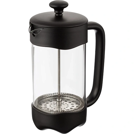 Френч-пресс 1000мл Каската боросил.стекло, пластик ручка (B094)