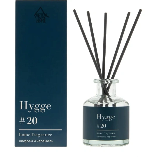 Аромадиффузор Аромат для дома Hygge 20 Шафран и карамель 50мл, АР 100-563