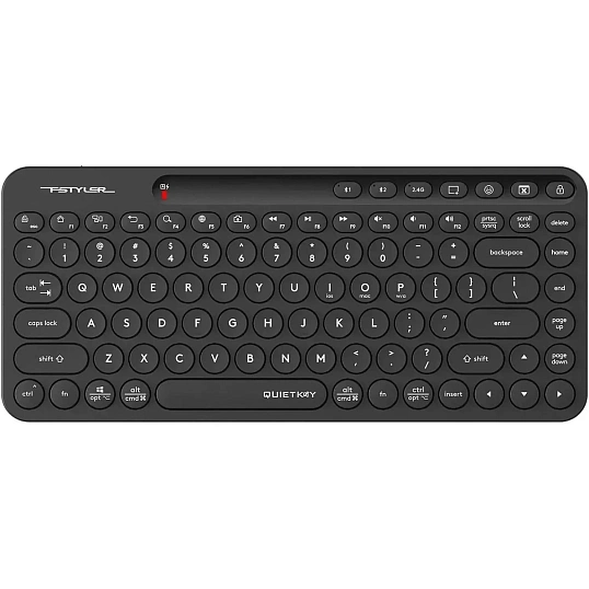 Клавиатура A4Tech Fstyler FBK36C AS USB беспр.BT/RadioSlimMultim 2010346