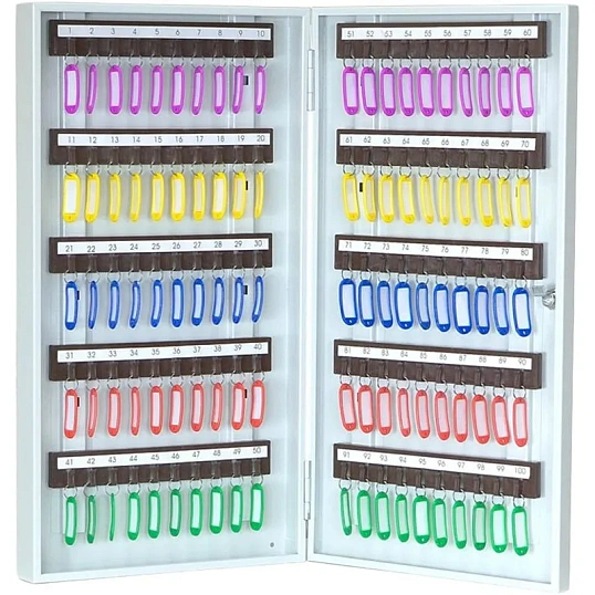 Ключница Мн_КЛ-100 на 100 ключей, с брелоками