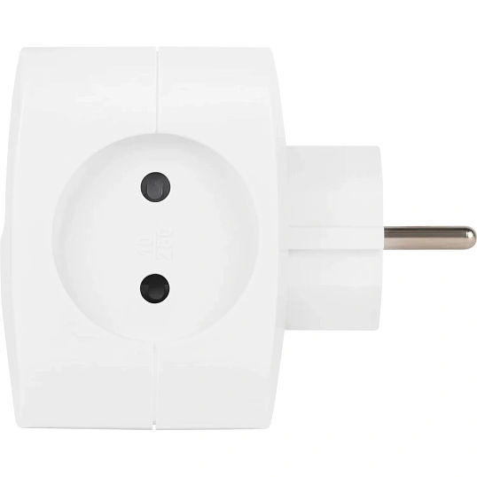 Разветвитель ЭРА SP-4-3USBAC-W 10А белый (Б0069083)