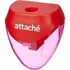 Точилка Attache, 1 отверстие, с контейнером, в ассорт