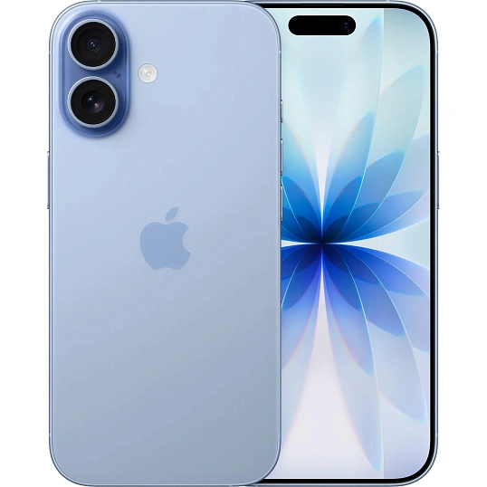 Смартфон Apple iPhone 17 256Gb голубой(MG6L4HN/A)