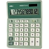 Калькулятор настольный Deli полноразм. EM888A, 12-ти разряд., мятн/бел