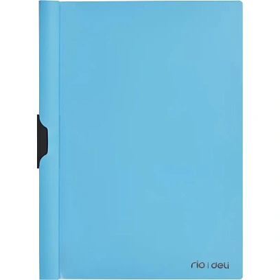 Папка c клипом для брошюровки Vivid A4 до 30листов  РР 0,3мм ассортимE38964