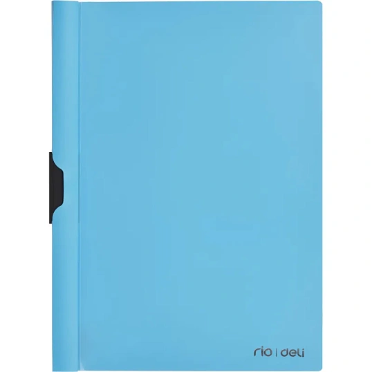 Папка c клипом для брошюровки Vivid A4 до 30листов  РР 0,3мм ассортимE38964