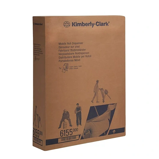 Диспенсер для протирочных материалов KC Prof протир. больш.рулон синий6155