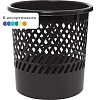 Корзина для мусора офисная 10л пластик в ассортименте