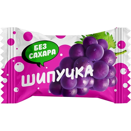 Карамель МИНИ-М шипучка ассорти прессованная без сахара, 500г