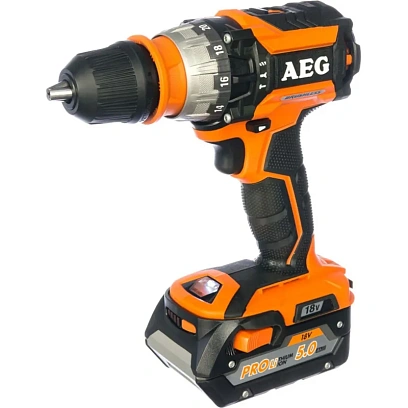 Дрель-шуруповерт бесщеточная аккумуляторная AEG BSB18CBLLI-502C 4935459396