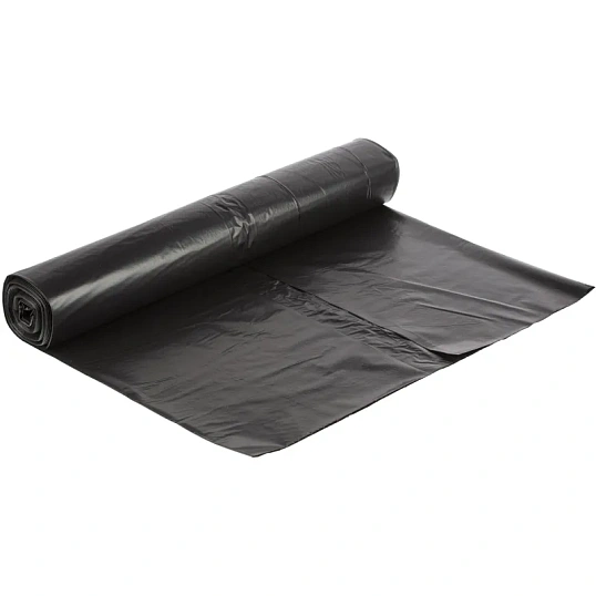 Мешки для мусора ПВД 240л 80мкм 10шт/уп черные 90х140см_Green Pack