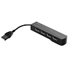 Разветвитель USB Ritmix CR-2406 black (USB хаб) на 4 порта USB (15119260)