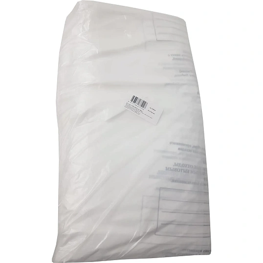 Пакет для мед.отходов кл.А белый 700х1100х18мкм, 110л, 100 шт/уп, Респект