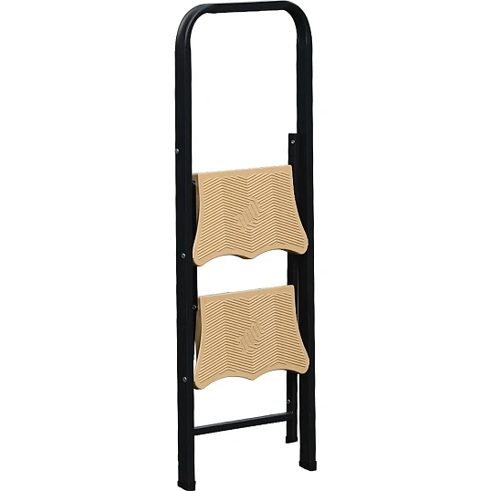 Стремянка MK802P стальная 2 ступени Алюмет односторонняя, ALUMET